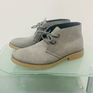 Perry Ellis America Boots Men’s Size 8 Gray Casual Craig Ankle Chukka Shoes